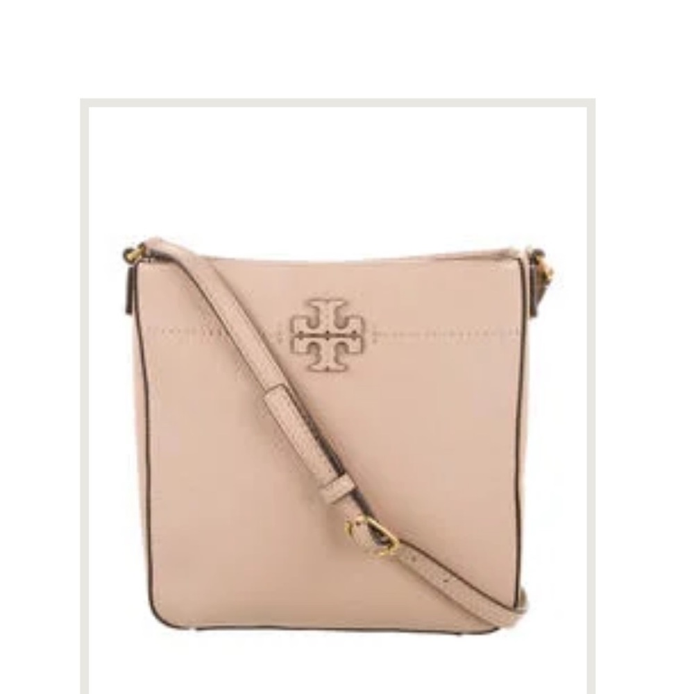 Tory Burch McGraw Swingpack crossbody - tan